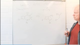 Valium Retrosynthesis Diazepam  Chemistry of Medicinal Drugs 6 [upl. by Graig]