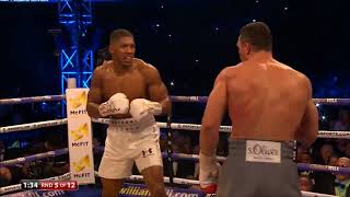 Round of 2017 Anthony Joshua vs Wladimir Klitschko  Round 5 [upl. by Lehplar]