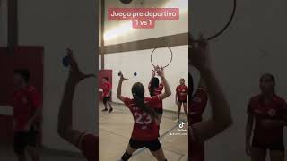 Juegos pre deportivo voleyball voleyballplayer voley volleyball volea [upl. by Aihsetal]