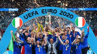 EURO2020  Italia Inghilterra 11 11 dts 43 dcr  LItalia di Mancini vince EURO2020 [upl. by Tegdirb605]