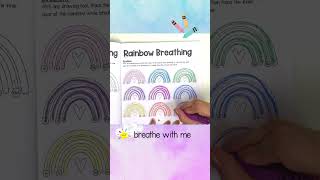 Rainbow Breath Interactive Breathing Exercise for kids  Meditation for kids calmkids mindfulness [upl. by Lauder338]