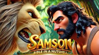 Story of Samson  Animated Bible Movie [upl. by Lechar754]