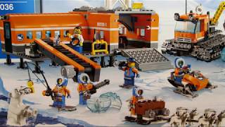 LEGO City Arctic Арктическая база 60036 Снегоход и упряжка Часть 6 [upl. by Levram]