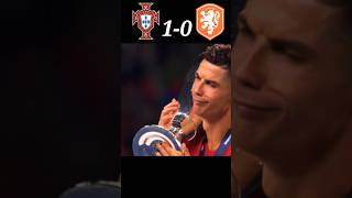 UEFA Nation league Final 🏆 Portugal vs Netherlands match highlights shorts shortfeed youtube [upl. by Ytsirt]