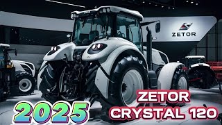 2025 Zetor Crystal 120 Tractor Review – Power Comfort and Efficiency [upl. by Vassily831]