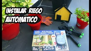 Como Instalar un Sistema de Riego por Goteo Automático  La Huerta de Ivan [upl. by Vergil61]