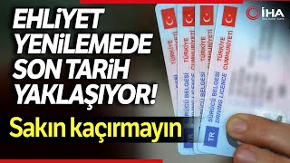 Ehliyet Yenileme Nasıl Yapılır Ehliyet İçin Randevu Nereden Alınır Eski Tip Ehliyet Yenileme Nedir [upl. by Ellebanna974]