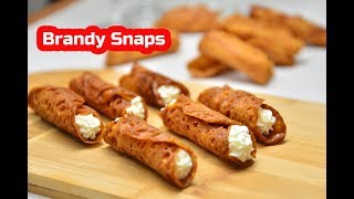 Mary Berrys Classic Brandy Snaps  GBBO S02E04  Biscuits Week [upl. by Ahsemrak]