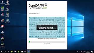 Cara Install CorelDraw Graphics Suite 2018 [upl. by Gulgee288]