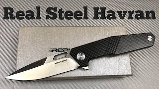 Real Steel Havran Knife Ivan Braginits design Real Steel raises the bar again [upl. by Montagu]