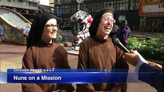 Nuns to run Chicago Marathon to raise money to help poor in West Humboldt Park [upl. by Uaeb]