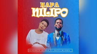 HAPA NILIPOShadrack Monga ft Happy Mlinga  official Video [upl. by Leanne]