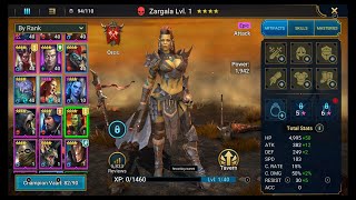 \ RAID Shadow Legends  Unlocking Zargala EPIC FORCE Champion [upl. by Acinehs]