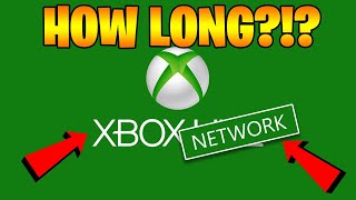 How LONG Xbox Live Servers are UP How to Fix it [upl. by Mokas]