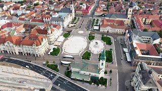 ORADEA  ROMANIA 2024  quot UNION SQUAREquot quotCITY HALLquot quotQUEEN MARIA THEATERquot [upl. by Adiam38]