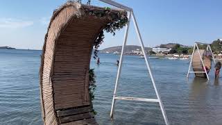 Bodrum Gumbet Beach  Parkım Ayaz Hotel [upl. by Noirad]