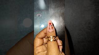 ⛄💅🎄 Easy nail art designs without tools shortvideo nailart nails youtubeshorts [upl. by Enelloc313]