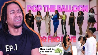 Pop The Balloon Or Find Love Ep1 TPindell Reacts [upl. by Kcaj155]