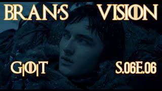 Game of Thrones Season 6 Episode 6 Brans Vision Breakdown [upl. by Ydnirb831]