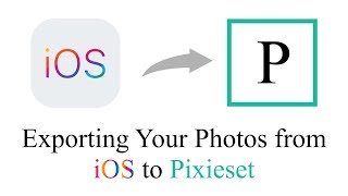 How to Export Your Photos to Pixieset from Your iOS Device [upl. by Amzaj159]