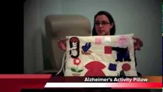 EasierLiving Denises Demos Alzheimers Activity Pillow [upl. by Rie293]