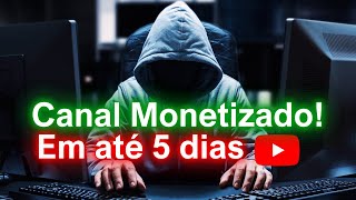 4000 horas e Mil inscritos em uma Semana sem Depender de SORTE no Modo Fácil Monetizar youtube [upl. by Ahsieym]