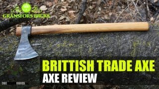 Gransfors Bruks British Trade Axe Prairie Tomahawk Review  OsoGrandeKnives [upl. by Rozamond893]