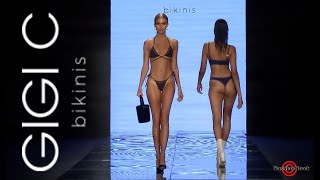 GIGI C Resort 2019 Swimwear Collection Runway Bikini  MiamiSwim PARAISO Fashion Fair  EXCLUSIVE [upl. by Davidde]