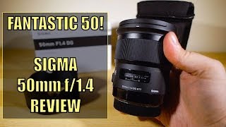 FANTASTIC 50  Sigma 50mm F14 Art Lens [upl. by Inol]