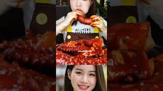 Eating seafood shorts eating eatingsounds eatingshow eatingasmr eatingfood [upl. by Kaila96]