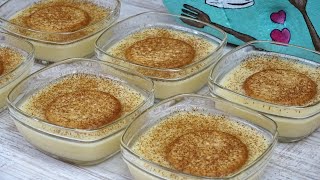 NATILLAS CASERAS CON SUERO DE LECHE FÁCIL Y DELICIOSAS🤩HOMEMADE CUSTARD WITH MILK WHEY [upl. by Jarlathus]