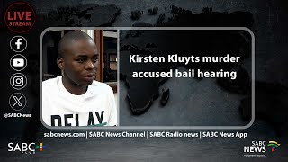 Kirsten Kluyts Murder I Accused Bafana Mahungela bail hearing [upl. by Llerdna553]