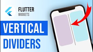 Vertical Divider Widget in Flutter  Horizontal and Vertical Dividers in Flutter  Flutter Tutorials [upl. by Stern451]