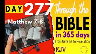 2024  Day 277 Through the Bible in 365 DaysquotO Taste amp Seequot Daily Spiritual Food 15 minutes a day [upl. by Malorie]