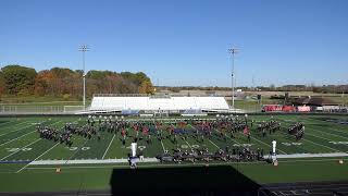 10262024 NRHS Marching Band OMEA State Finals alternate view [upl. by Litton254]