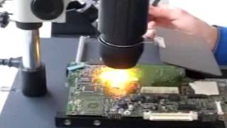 How to  Rework  T862 Digital Infrared IRDA Soldering Station  For LaptoP Reballing [upl. by Zaraf]