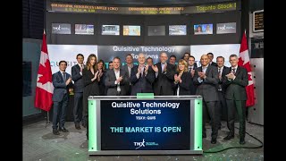 Quisitive Toronto Stock Exchange TSX Bellringing  Our Journey [upl. by Edina]