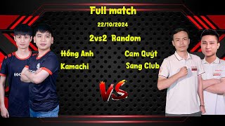 AOE 22 Random  Hồng Anh  Kamachi vs Cam Quýt  Sang Club [upl. by Alejandra651]