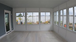 How To Build a Patio Room  Before and After [upl. by Einnoc]