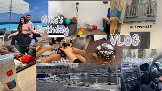 Nikos Birthday🥳I bera dhurat makine per ditelindje😲 Vlog Klaudia Cela [upl. by Kelula]