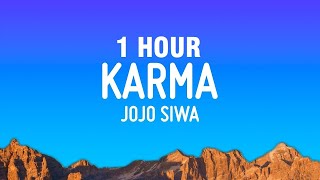 1 HOUR JoJo Siwa  Karma Lyrics [upl. by Enyaw]