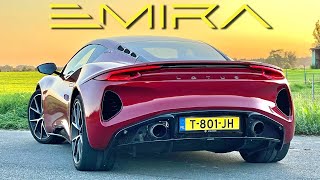 Lotus Emira V6 Supercharged  REVIEW on Autobahn [upl. by Avirt]