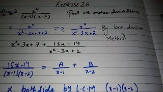 Nth Derivative Exercise 25Part2Calculus With Analytic Geometry by SM YUSUF [upl. by Hullda]