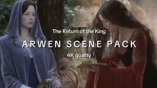 4K Arwen scene pack  LOTR The Return of the King [upl. by Ydurt]