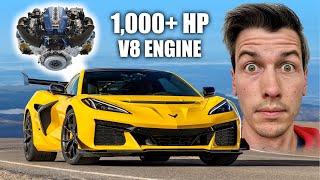 The Corvette ZR1s Engine Is Absolutely Insane — 1000 Horsepower [upl. by Enasus]