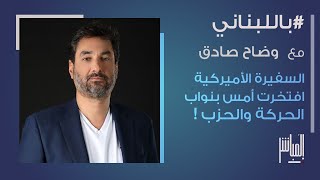 النائب وضاح صادق السفيرة الاميركية افتخرت امس بتصويت نواب الحزب وأمل… ونعم للفيول الايراني، ولكن [upl. by Torray]