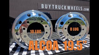 ALCOA 195quot Medium Duty Wheels Part s 765427 amp 773627 [upl. by Angadreme519]