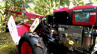 Amazing Hand Tractor Rotary Yanmar YZCL Diesel Yanmar 105 MLdi tractor agriculture [upl. by Browning]