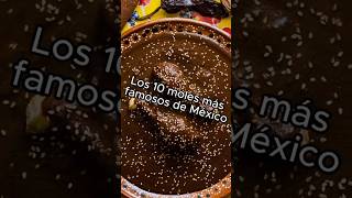 Variedades de mole tradicional Mexicano mole mexicanfood molemexicano mexico enmoladas [upl. by Odo]