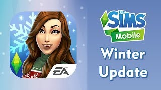 Umstrittenes Sims Mobile Winter Update  Review [upl. by Wendt]